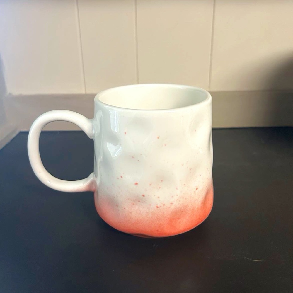 Beautiful Paint Spattered Ombre Orly Maison Mug